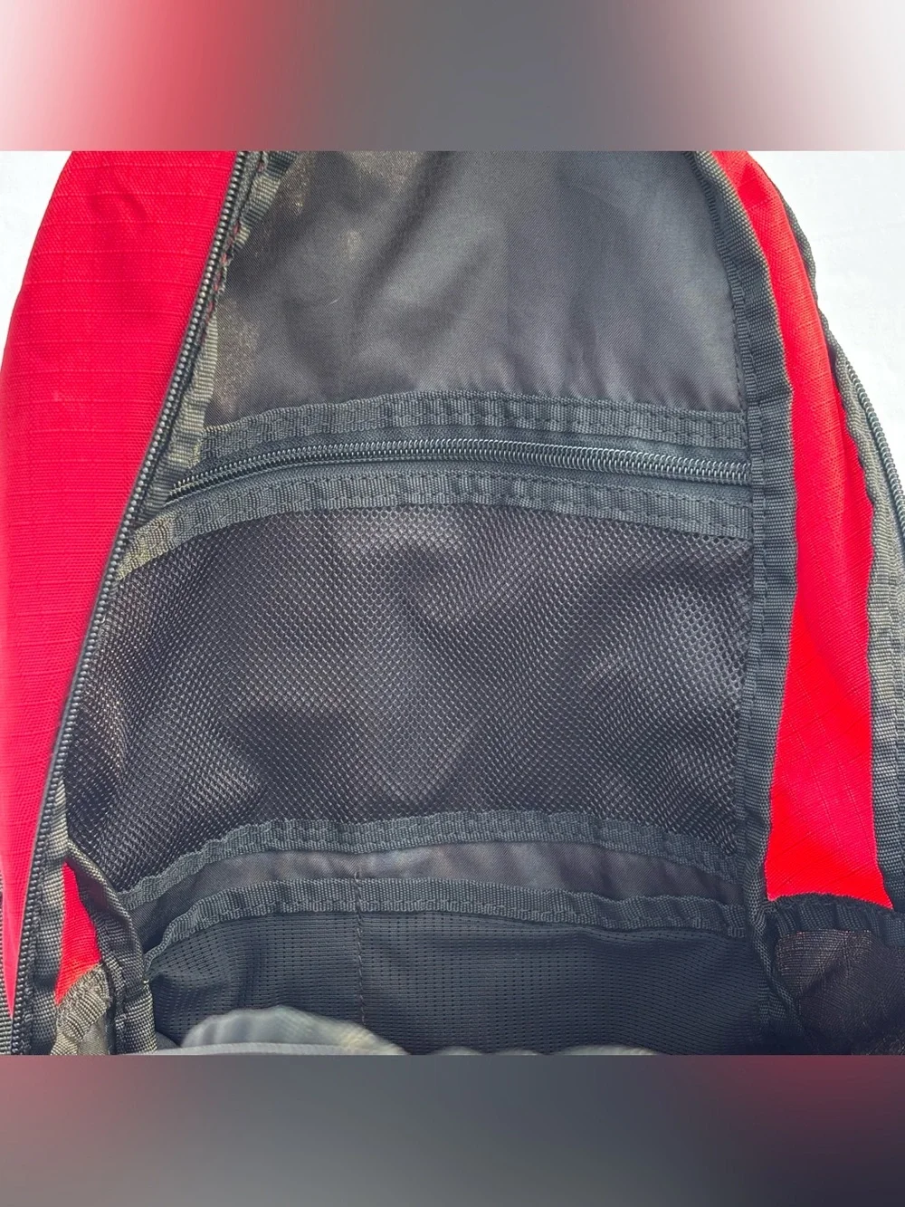 Nike Jordan Split Pack Backpack Large Red Black Jumpman Unisex School Gym Bag